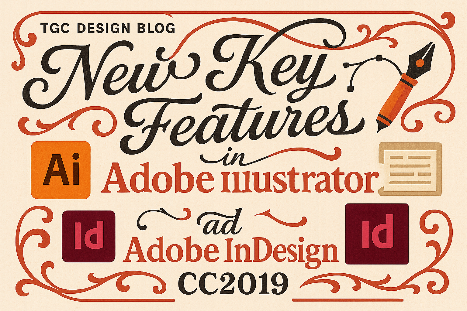 New Key Features in Adobe Illustrator and Adobe InDesign CC2019